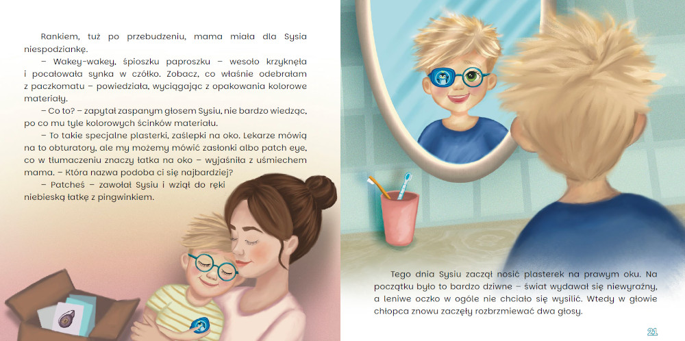 Środek książki Sysiu