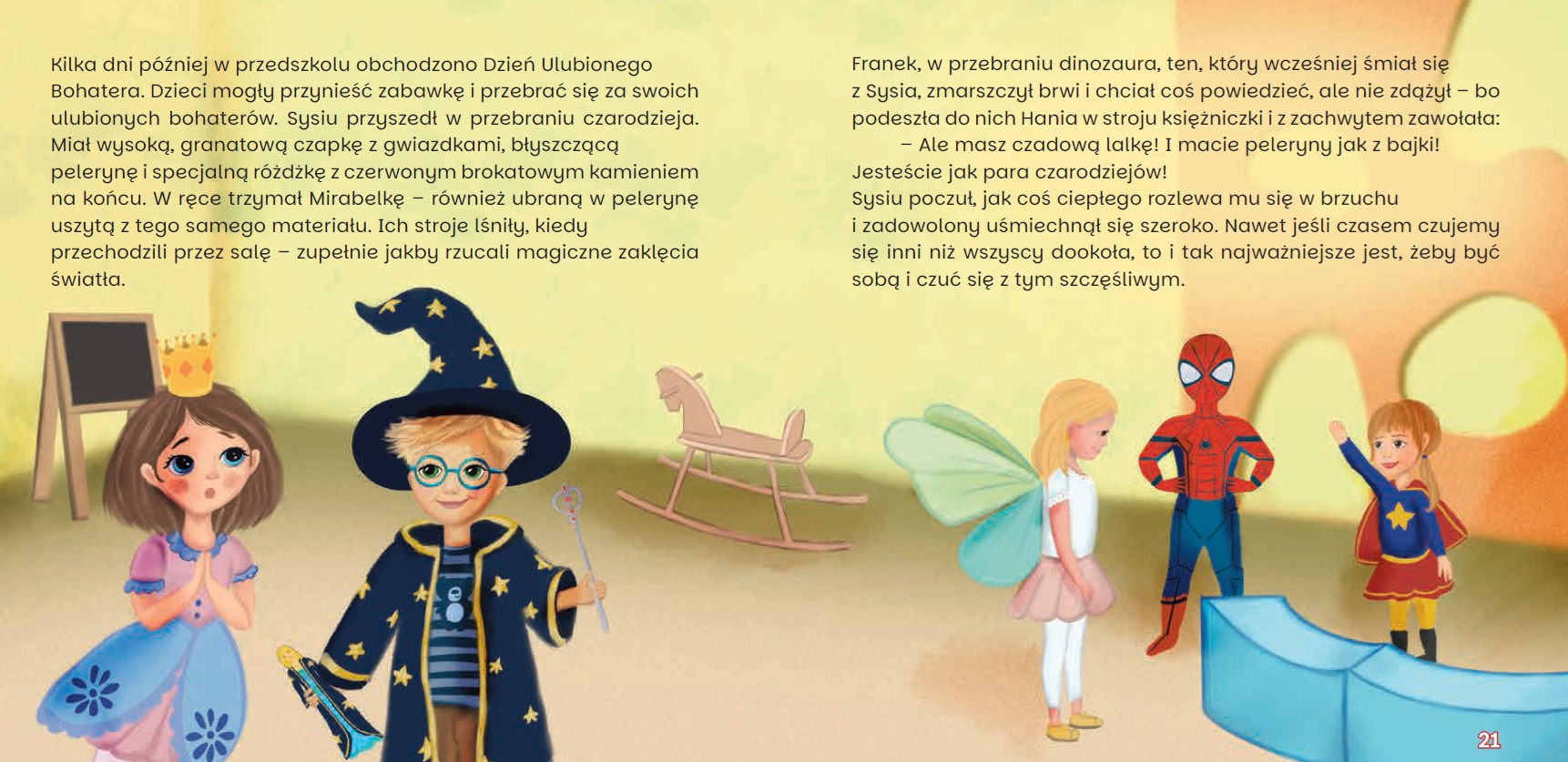 Środek książki Sysiu